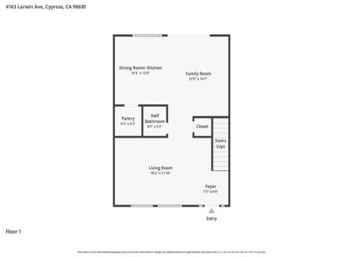 4163 Larwin , Cypress, CA