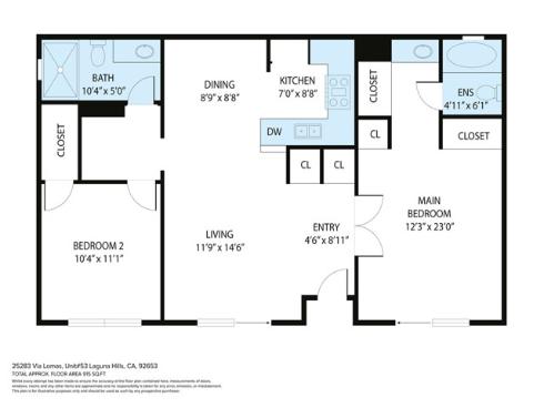 25832  Via Lomas  53 , Laguna Hills, CA