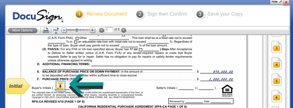 DocuSign Form