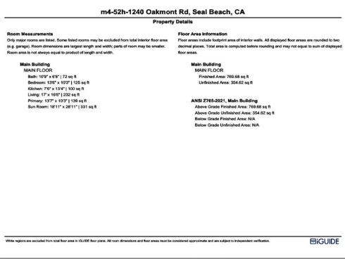 1240 Oakmont Road M4-52H , Seal Beach, CA